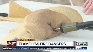 Flameless fire kills Las Vegas woman