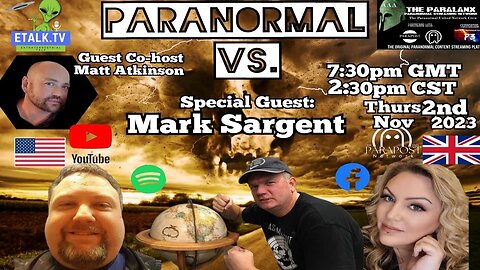 Flat Earth Clues interview 406 Paranormal VS UK ✅