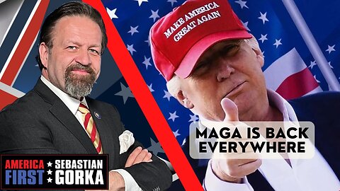 MAGA is back everywhere. Lord Conrad Black with Sebastian Gorka on AMERICA First