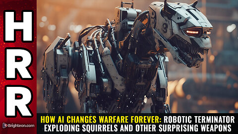 How AI changes warfare forever: Robotic terminator...