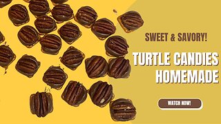 Turtle Candy With Rolo's, Pecans & Pretzels