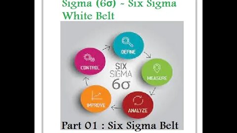 Part 01 : Six Sigma Belt Types and Roles // Six Sigma বেল্ট টাইপ এন্ড কর্মপরিধি [Bangla]