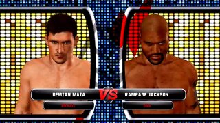 UFC Undisputed 3 Gameplay Rampage Jackson vs Demian Maia (Pride)