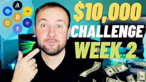 $10,000 Crypto DCA Challenge - Crypto Investing 2023 (Week 2)