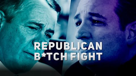 Republican b*tch fight: Boehner VS Cruz