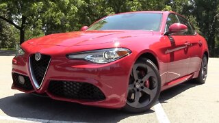 2017 Alfa Romeo Giulia Q4: Start Up, Road Test & In Depth Review