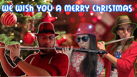 We Wish You A Merry Christmas Flute Trio | Flute Cover