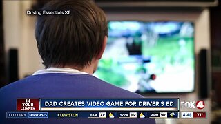 Dad creates video game for driver's ed