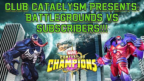 BattleGrounds VS Subscribers Live!!! #mcoc #contestofchampions