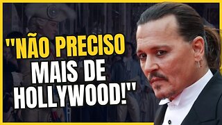 APLAUDIDO DE PÉ! JOHNNY DEPP DETONA HOLLYWOOD EM FESTIVAL DE CINEMA!