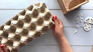 DIY Miniature house with сardboard | Cardboard craft idea