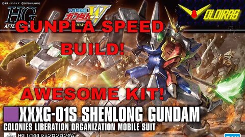 Gunpla High Grade Shenlong Speed Build