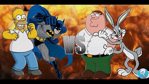 MUGEN - Request - Homer Simpson + Batman VS Peter Griffin + Bugs Bunny - See Description