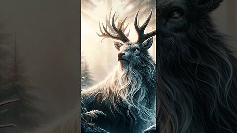 The Stags Of Yggdrasil #norse #mythology #vikings