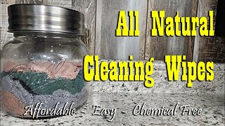 DIY Reusable all Purpose Cleaning cloths ~ Affordable & Natural