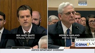 Matt Gaetz VS Merrick Garland 6.4.20204