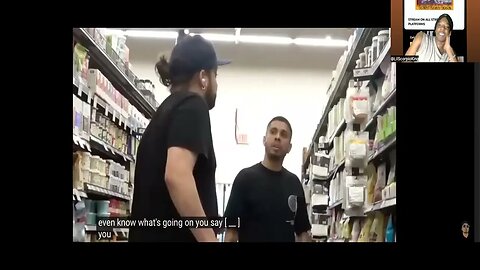 Lil Scorpio King Reacts To shoving people carts