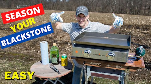 How to season your blackstone grill