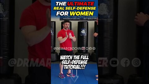 How to Do an OPEN PALM Strike EFFECTIVELY! — The Ultimate Realistic Self-Defense for Women