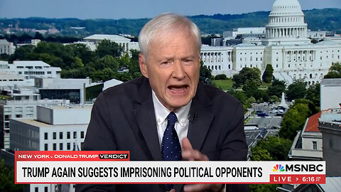 Unhinged Chris Matthews Explains How Trump Could End Up A Dictator (Prepare The Straitjackets!)
