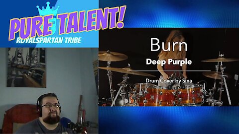 Burn Deep Purple; drum cover by Sina - Reaction