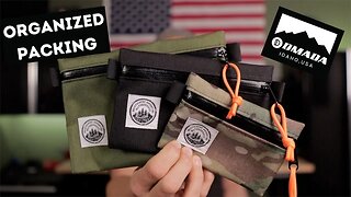 Adventure motorcycle packing made easy. DMADA Trail Essential Pouches