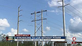 FPL working around the clock to restore power after Hurricane Irma