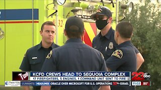 KCFD crews head to Sequoia Complex Fire