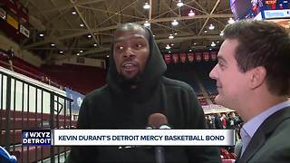 Kevin Durant's Detroit Mercy Basketball bond