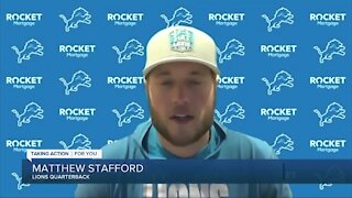 Matthew Stafford back at practice and his home after week of isolation