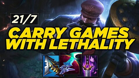 Learn How To Carry With Lethality Graves Jungle! Season 13 Guide For Graves Jungle!
