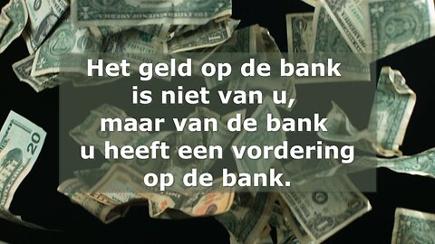 Het huidige en toekomstige banksysteem is corrupt