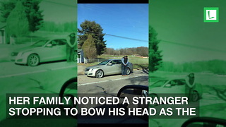 Woman Confused When Stranger Bows by Road. Learns Why, ‘Immediately Burst into Tears’