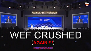 Signal lost ... AGAIN! [WEF Participant Crashes 2024 Davos Meeting ... AGAIN!]