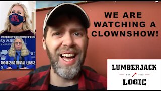 We are watching a clown show.