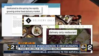 New foodie phenomenon: E-Restaurants