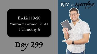 Day 299 - Bible in One Year KJV [2022]