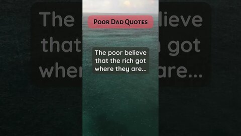 Poor Dad Quotes stepping