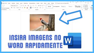 COMO INSERIR IMAGENS EM DOCUMENTOS DO WORD