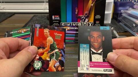 1992-93 Skybox SI basketball box break