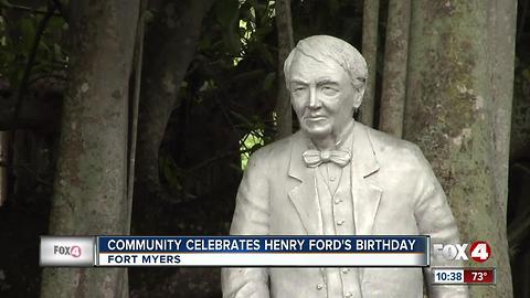 Community Celebrates Henry Ford's Birthday