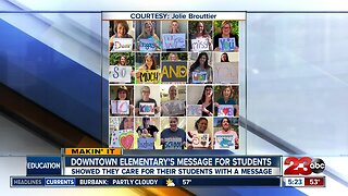 Teachers share message to students