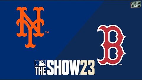 MLB The Show 23 Mets vs Red Sox Gameplay PS5