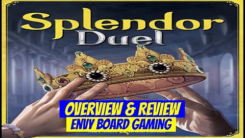 Splendor Duel Board Game Overview & Review