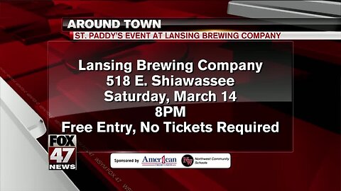 Around Town - St. Paddy's Day at Lansing Brewing Company - 3/13/20
