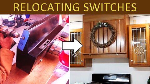Relocating Stove Hood SWITCHES