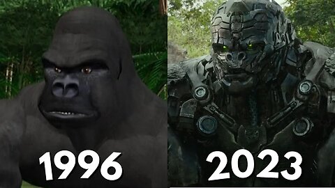 Evolution of Optimus Primal In Transformers MOVIES 1996-2023