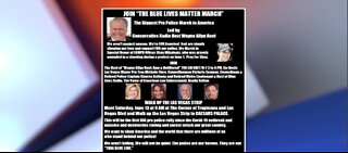 'Blue Lives Matter' rally postponed in Las Vegas