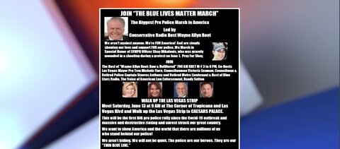 'Blue Lives Matter' rally postponed in Las Vegas