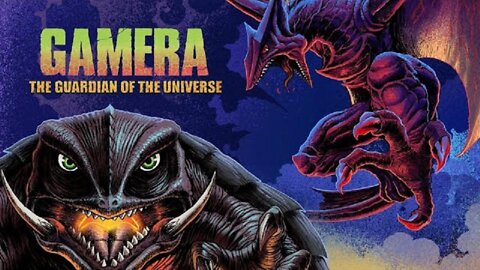 GAMERA: GUARDIAN OF THE UNIVERSE 1995 Gamera Returns to Battle his Enemy Gyaos TRAILER & MOVIE in HD & W/S